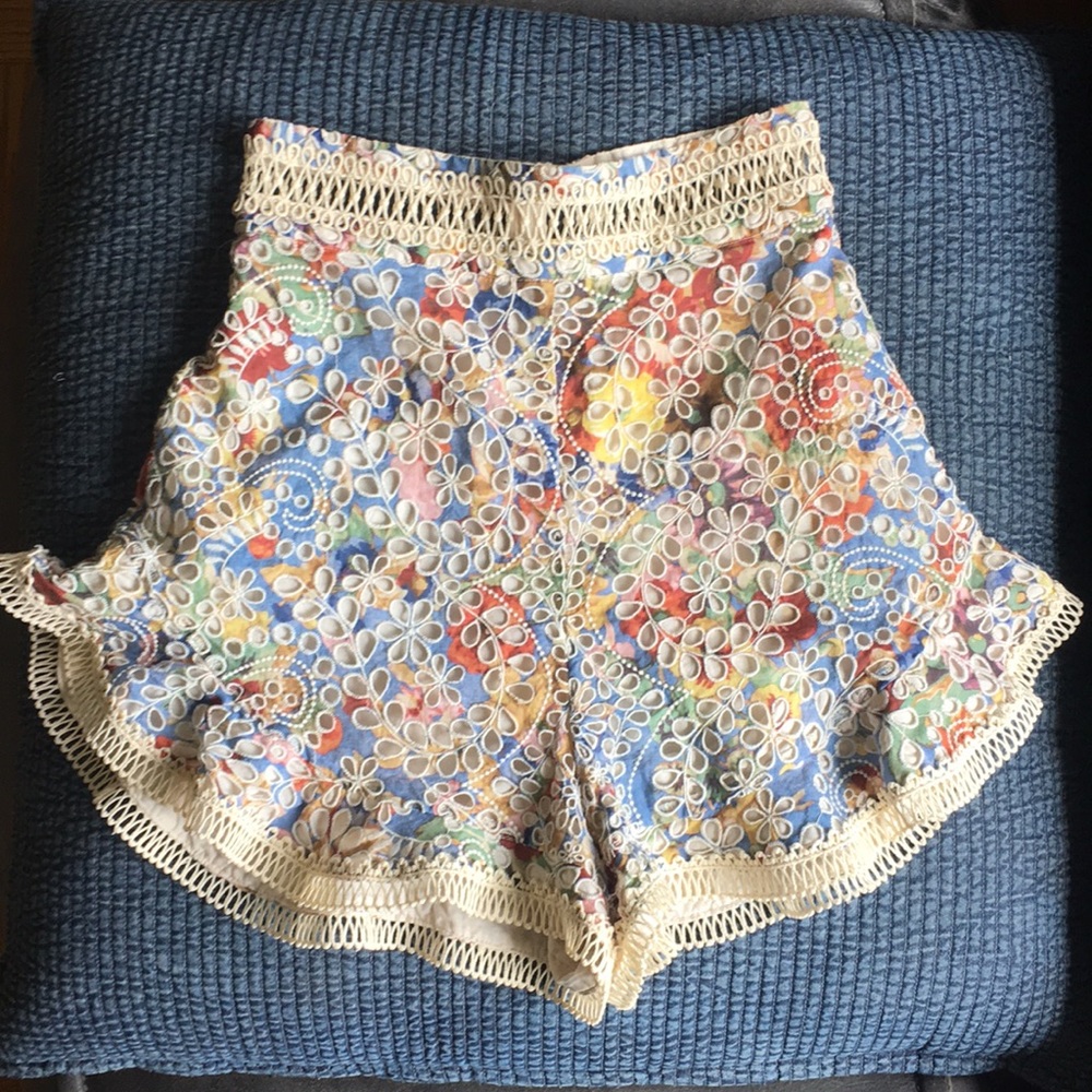 Zimmermann lovelorn flutter shorts